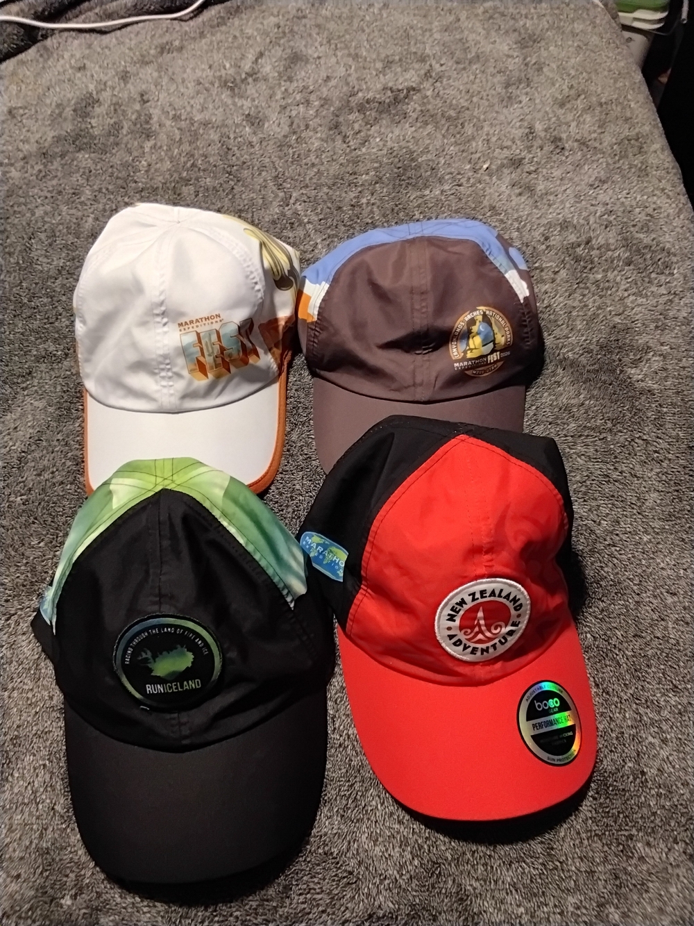 boc Red and Black New Zealand Adventure Cap